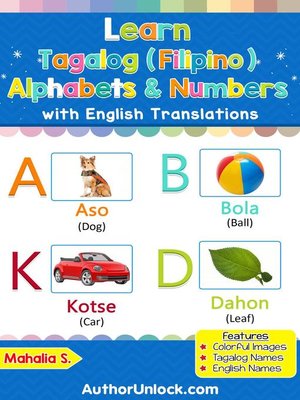 cover image of Learn Tagalog (Filipino) Alphabets & Numbers